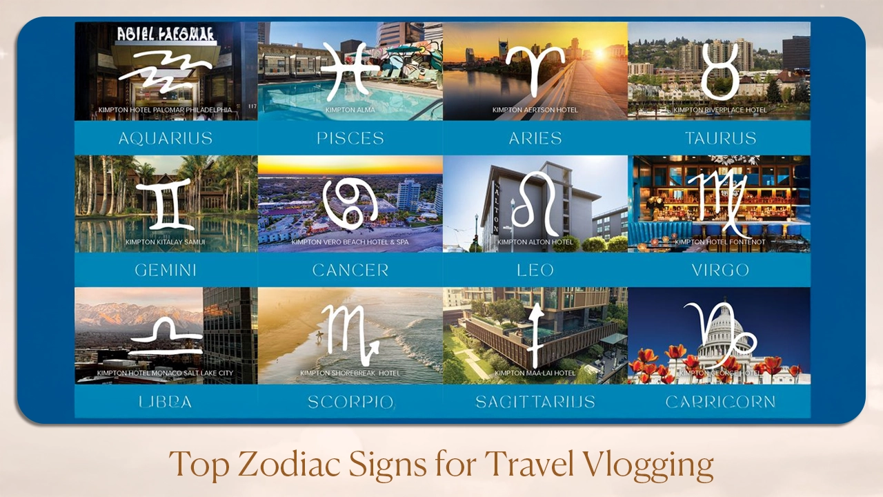 Top Zodiac Signs for Travel Vlogging